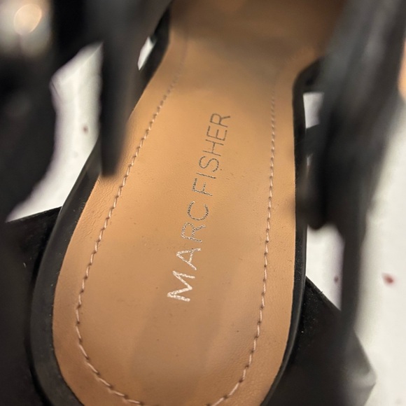 Marc Fisher Mihaya Leather Studded Stiletto Heel Size 8.5 NEW - Picture 7 of 8